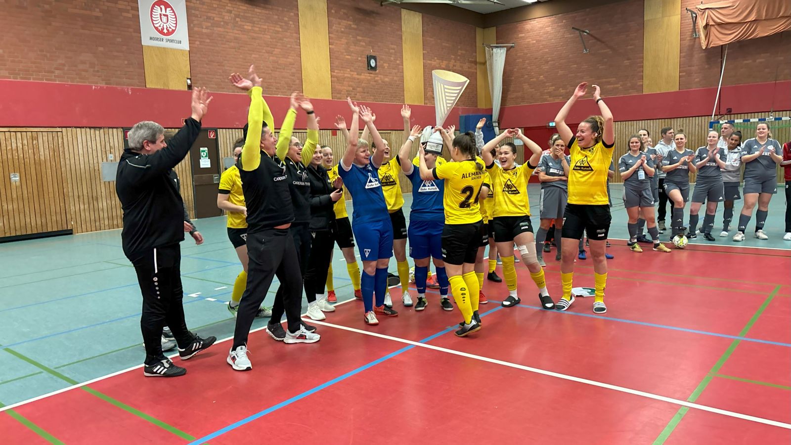 Westdeutsche Frauen Futsal-Meisterschaft 2024: Alemannia Aachen bejubelt den Titel